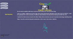 Desktop Screenshot of gregrey.com